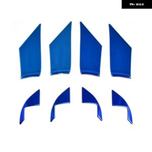 トヨタ カムリ 70 XV70 2018 - 23 ハイブリッドカー インナードアボウル ハンドル フレーム トリム カバー ステッカー アクセサリー - A and B Blue