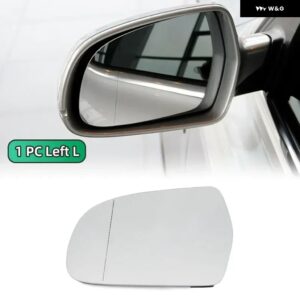 アウディ A4 S4 RS4 B8.5 A5 S5 RS5 A3 8P RS3 2010-2016 バックミラー ガラス 2個 - 1PC Left