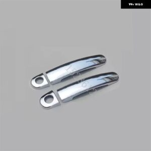 SEAT LEON MK2 1P FR FR+ CUPRA 2006~2012 クローム カー ドアハンドル カバー アクセサリー スタイリング ステッカー - 2D K2