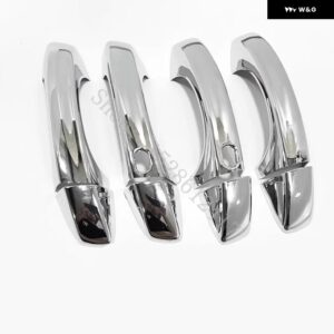 SEAT LEON MK3 2013 - 16~2019 ABS ドアハンドル ボウル ドアハンドル カバー カバー トリム カーアクセサリー - silvery2