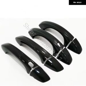 シュコダ オクタビア A7 フォルクスワーゲン VW GOLF 7 MK7 GTI 2014 2015~2020 ドアハンドル ボウル ドアハンドル カバー カバー トリム - Bright Black4
