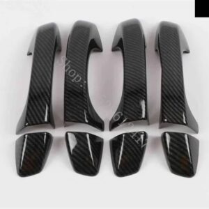 シュコダ オクタビア A7 フォルクスワーゲン VW GOLF 7 MK7 GTI 2014 2015~2020 ドアハンドル ボウル ドアハンドル カバー カバー トリム - Carbon fiber pattern