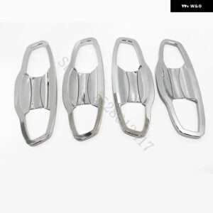 シュコダ オクタビア コンビ III 3 MK3 A7 5E VRS 2015~2019 ドアハンドル ボウル ドアハンドル カバー カバー トリム アクセサリー - silvery3