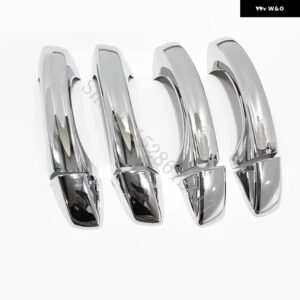 シュコダ カロク 2018 2019 2020~2024 ABS ドアハンドル ボウル ドアハンドル カバー カバー トリム カーアクセサリー - silvery