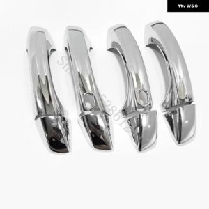 シュコダ カミック 2018 - 21~2024 ABS ドアハンドル ボウル ドアハンドル カバー カバー トリム カーアクセサリー - silvery2