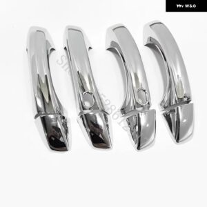 シュコダ ファビア 3 III MK3 NJ NJ3 2015 2016~2024 ABS ドアハンドル ボウル ドアハンドル カバー カバー トリム カーアクセサリー - silvery