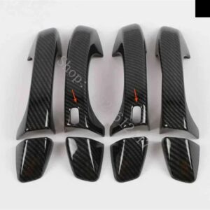VW ARTEON 2017 2018 2019~2023 ドアハンドル ボウル ドアハンドル カバー カバー トリム カーアクセサリー - Carbon fiber pattern3