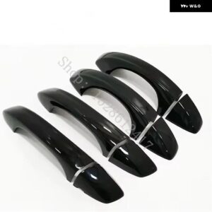 VW ARTEON 2017 2018 2019~2023 ドアハンドル ボウル ドアハンドル カバー カバー トリム カーアクセサリー - Bright Black