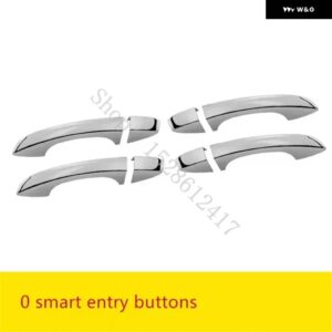 VW ARTEON 2017 2018 2019~2023 ドアハンドル ボウル ドアハンドル カバー カバー トリム カーアクセサリー - silvery