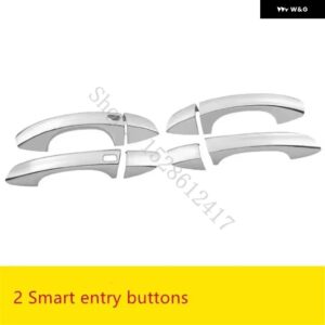 VW ARTEON 2017 2018 2019~2023 ドアハンドル ボウル ドアハンドル カバー カバー トリム カーアクセサリー - silvery2