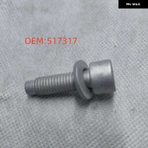 517317 プジョー 206 207 シトロエン C2 6凹面エッジ丸頭 金属 ボルトに適合 - 1pc