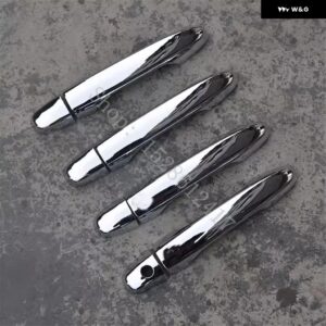 ABSクローム ホンダ CR-V CRV / CIVIC 2012 - 16 外装 ドアハンドル カバー トリム カーアクセサリー スタイリング 8個 - a