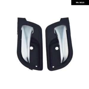 クローム インテリア インナー ドアハンドル ホンダ アコード2003 - 07 CM4 CM5 CM6第7世代72120SDAA02ZC - rear pair
