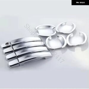 ABSクローム ドアハンドル ボウル ドアハンドル カバー カバー トリム カーアクセサリー プジョー 408 2010-2013カー スタイリング - 3