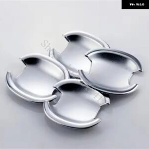 ABSクローム ドアハンドル ボウル ドアハンドル カバー カバー トリム カーアクセサリー プジョー 408 2010-2013カー スタイリング - 1