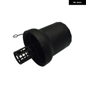 エンジン オイル フィルター ハウジング カバー とオイル フィルター VW 2.5L ジェッタ ビートル ラビット MK5 MK6 2006-2014 07K115408 HU7196X 06D198405 - cap