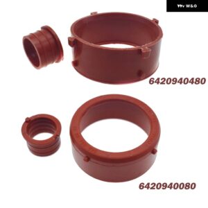 A6420940080 6420940480 ターボ吸気シール エンジン ブリーザーシールキット メルセデスベンツ OM642 エンジン 6420940580 6420940080 - Set 4pcs