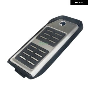 ガスアクセルブレーキ フットレスト ペダルカバー アウディ Q7 2017-2024 Q8 TOUAREG 2019-2024 CAYENNE 2020-2024 アクセサリー ドリル不要 - 1PCS