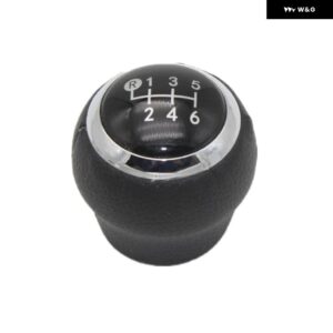 トヨタ アベンシス ツアラー MK3 T270 2009 - 15 カー スタイリング 6速ギアスティック シフト ノブ レザーカバー - black