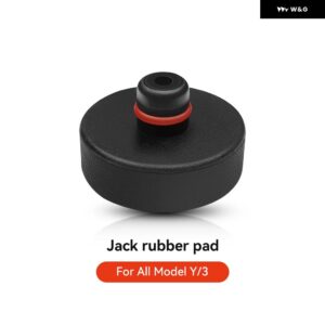 テスラ ALL MODEL 3 Y HIGHLAND 2021-2025 ゴム製リフティングジャッキ パッド アダプター ツール タイヤリペアツール リフティングジャッキ パッド - 1PCS