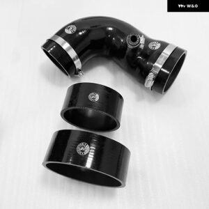 シリコン ラジエーター ヒーターホース シリコン エアインテーク ブーツ ホース BMW MINI COOPER S R52 R53 01-06 - K8-40-285 Black2