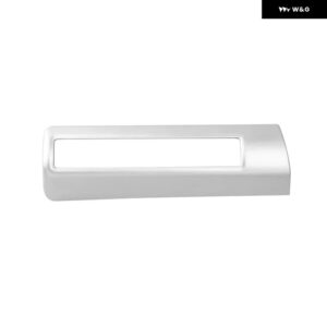 トヨタ カローラ E210 2019 - 24 ハイブリッド ABS カーボン カー ヘッドライト 調整 ボタン トリム カバー アクセサリー - Silver