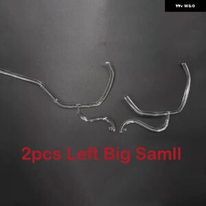 BMW 5シリーズ G30 G38 2017 - 20 LED DRL デイタイム ランニングライト ヘッドライト ガイドプレート エンジェルアイズ ライト チューブ - 2PCS left big small