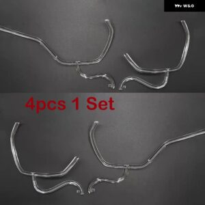 BMW 5シリーズ G30 G38 2017 - 20 LED DRL デイタイム ランニングライト ヘッドライト ガイドプレート エンジェルアイズ ライト チューブ - 4pcs 1 Set