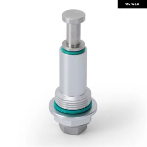 アルミボディ カム チェーン テンショナー アジャスターツール プッシュ ロッド付き BMW S1000RR 2009-2018 S1000R 2009-2018 S1000XR 2009-2018 - Silver