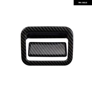 トヨタ RAV4 2019 - 24 RAV 4 XA50 ハイブリッドカー 収納 ボックス 副パイロットハンドル ボウルカバー トリム アクセサリー - carbon fiber