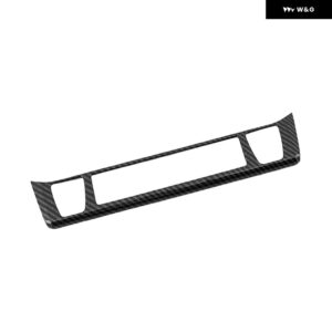 トヨタ RAV4 XA50 2019 - 24 RAV 4 XA 50 ハイブリッドカー セントラ ル コントロール シート ヒート ボタン カバー アクセサリー - carbon fiber