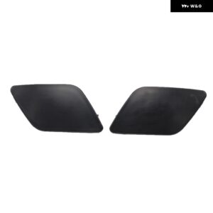 アウディ A6 C6 2005 2006 2007 2008 カー スタイリング フロント バンパー ヘッドライト ウォッシャー スプレーノズル ジェット カバー キャップ - Pair Cover cap