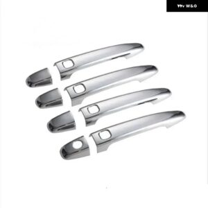 クロームハンドルカバー トリム セット トヨタ シエナXL20 20 2004 - 10アクセサリー ステッカー カー スタイリング - 4 buttons