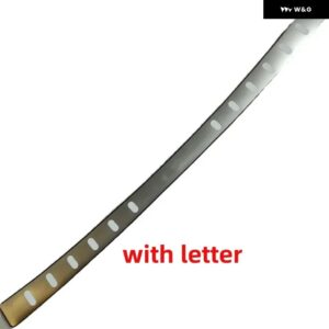 ステンレス トランク スポイラー ガードプレート トランク カスタム カーアクセサリー トヨタ RAV4 2019-2024 - 1pcs