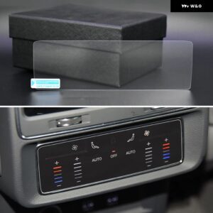 アウディ Q8 2018 - 21 強化ガラス カーナビゲーションスクリーン プロテクター フィルム インストルメント パネル フィルム ステッカー アクセサリー - Back Row HD