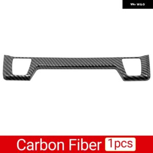 トヨタ RAV4 2019 - 24 RAV 4 XA50 ハイブリッドカー セントラ ル コントロール シート ヒート ボタン トリム カバー アクセサリー - Carbon fibre