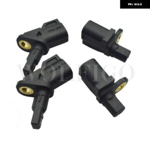 ABSホイールスピードセンサー フロント リア L R ピグテールコネクタ マツダ 3 5 リンカーン ジャガー ボルボ BP4K43711A BP4K43701A BP4K-43-701A - Front Rear 4PCS