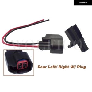 ABSホイールスピードセンサー フロント リア L R ピグテールコネクタ マツダ 3 5 リンカーン ジャガー ボルボ BP4K43711A BP4K43701A BP4K-43-701A - Rear Plug 2pcs