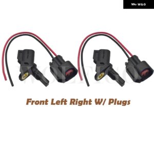 ABSホイールスピードセンサー フロント リア L R ピグテールコネクタ マツダ 3 5 リンカーン ジャガー ボルボ BP4K43711A BP4K43701A BP4K-43-701A - Front Plug 4pcs