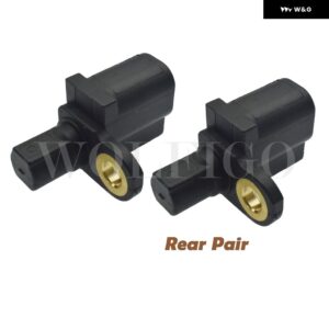 ABSホイールスピードセンサー フロント リア L R ピグテールコネクタ マツダ 3 5 リンカーン ジャガー ボルボ BP4K43711A BP4K43701A BP4K-43-701A - 2pcs rear