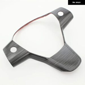テスラ モデル3 2016-2022 モデルY 2019-2022 車 ステアリングホイール ボタン パネル ステッカー トリム カバー アクセサリー - Wood grain