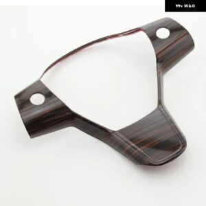 テスラ モデル3 2016-2022 モデルY 2019-2022 車 ステアリングホイール ボタン パネル ステッカー トリム カバー アクセサリー - Peach pattern