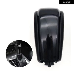 オートマチック ギア シフト ノブ ギアスティック シフター レバー ハンドル スティック PUレザー トヨタ プラド FJ150 クルーザー レクサス GX460 GX470 - black