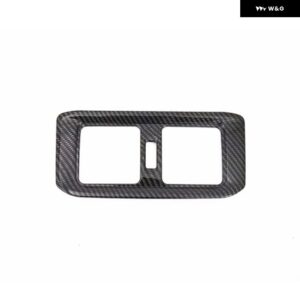 トヨタ RAV4 XA50 2019 - 24 RAV 4 ハイブリッドカー リア エアコン ベント アウトレット カバー トリム アクセサリー - carbon fiber