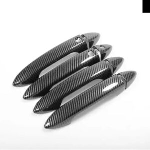 カーボン クローム カーサイド ドアハンドル カバー ステッカー スタイリング アクセサリー ホンダ アコード 9TH 2013 - 17 - carbon 2 buttons