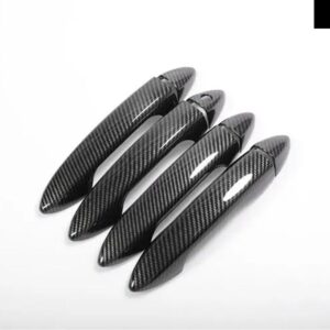 カーボン クローム カーサイド ドアハンドル カバー ステッカー スタイリング アクセサリー ホンダ アコード 9TH 2013 - 17 - carbon 0 buttons