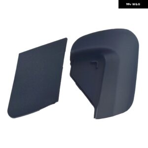 オートカーフロント バンパー 牽引フックカバー グリル キャップトレーラーシェル52127-52931 52129-0D050 トヨタ ヤリスLE 2012 2013 2014新 - Set 2PCS