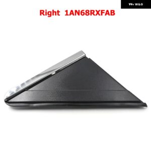 ドアミラー トライアングルプレート カバー フラッグ クライスラー タウンカントリー ダッジ グランドキャラバン 2008-2019 1AN69RXFAB 1AN68RXFAB - Chrome Right