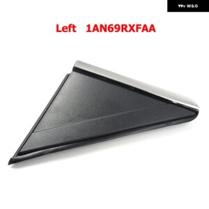 ドアミラー トライアングルプレート カバー フラッグ クライスラー タウンカントリー ダッジ グランドキャラバン 2008-2019 1AN69RXFAB 1AN68RXFAB - Chrome Left