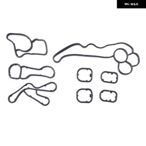 オイル フィルター ハウジング オイルクーラー ガスケットシールセット BMW F15 F16 F20 F10 F21 E84 F31 F02 F13 N47N N57N 11428580682 11428516396 - 11428580680 1 SET